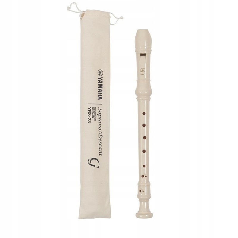 Yamaha YRS-23 White - flet sopranowy, plastikowy - 1
