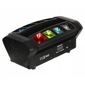 FRACTAL Mini Partyscope LED 8 x 3W - efekt LED