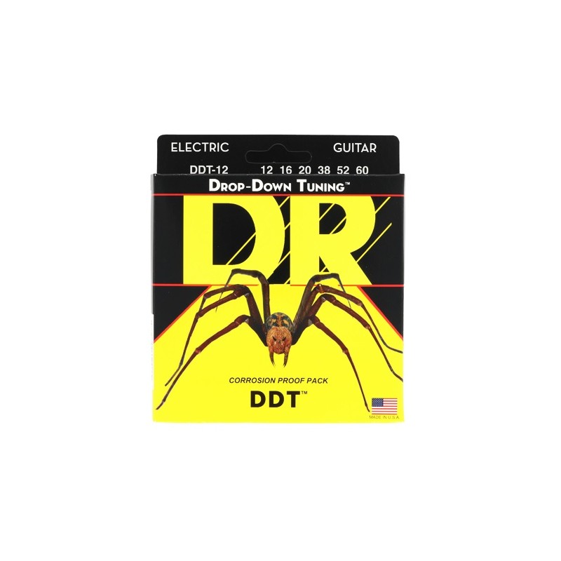 DR DDT 12-60 Drop-Down Tuning - Struny Do Gitary Elektrycznej - 1