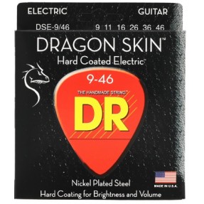 DR DSE 9-46 Dragon Skin - Struny Do Gitary Elektrycznej - 1