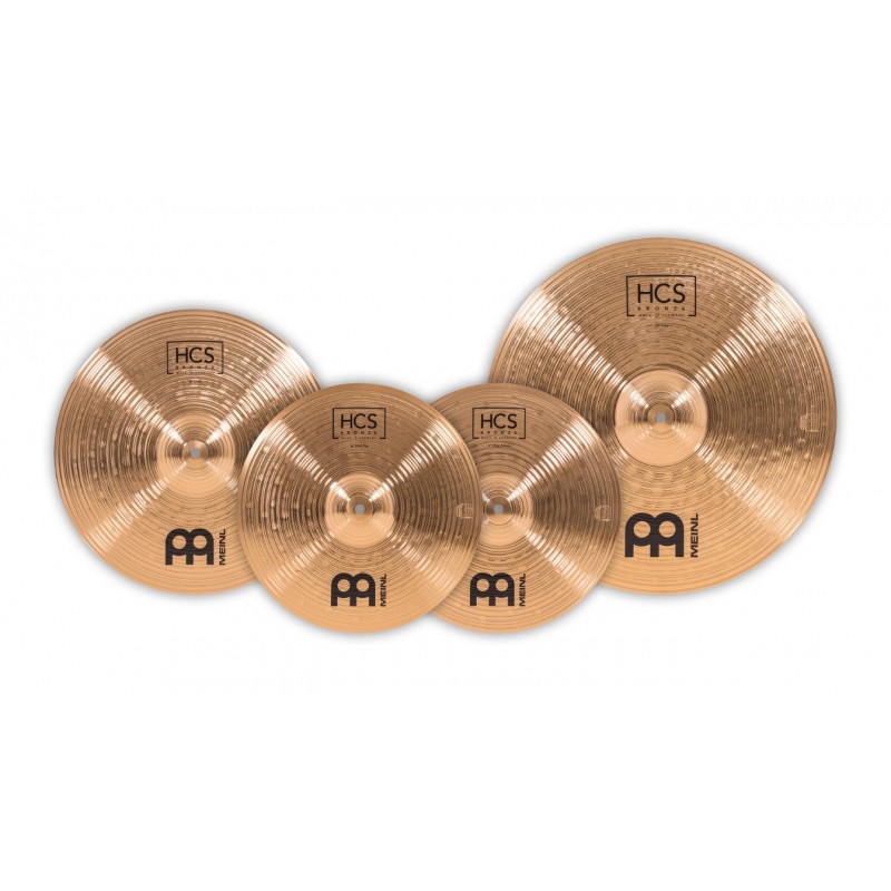 Meinl HCS Bronze Complete Set 14", 16", 20" - zestaw talerzy - 3