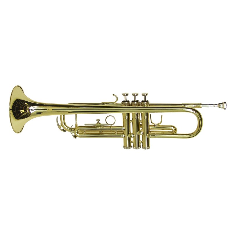 DIMAVERY TP-10 Bb Trumpet, gold - Trąbka - 4