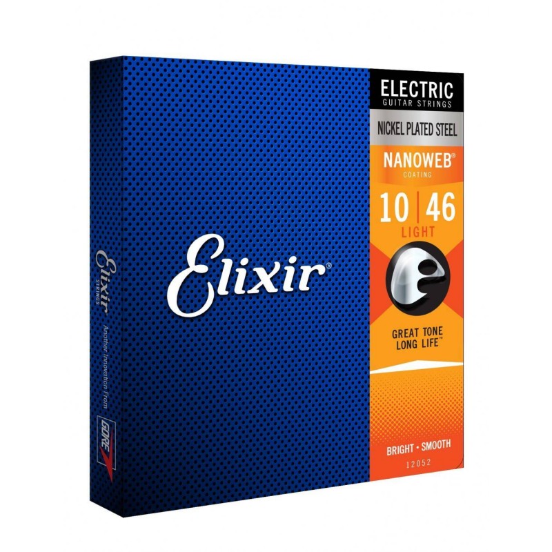 ELIXIR 12052 NanoWeb Electric - Struny do elektryka 10-46 - 1