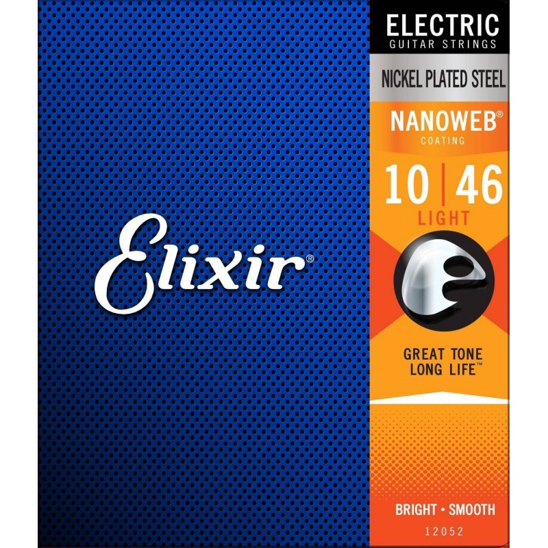 ELIXIR 12052 NanoWeb Electric - Struny do elektryka 10-46 - 2