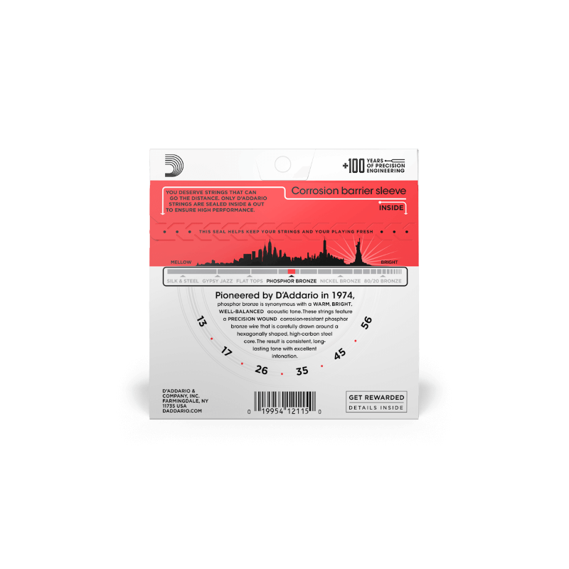 D`ADDARIO EJ17 - struny do git. akustycznej - 2 D`ADDARIO EJ17 - struny do git. akustycznej - 2