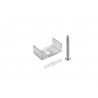 EUROLITE Mounting Bracket for U-Profil 20mm Plastic - 1 EUROLITE Mounting Bracket for U-Profil 20mm Plastic - 1