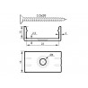 EUROLITE Mounting Bracket for U-Profil 20mm Plastic - 2 EUROLITE Mounting Bracket for U-Profil 20mm Plastic - 2