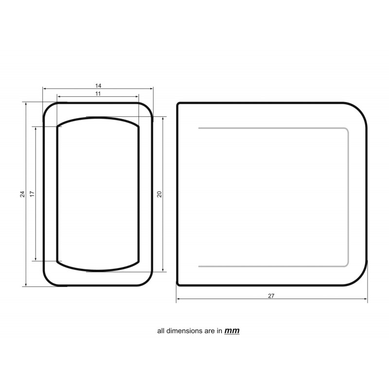 EUROLITE LED Neon Flex 230V Slim End Cap - 4