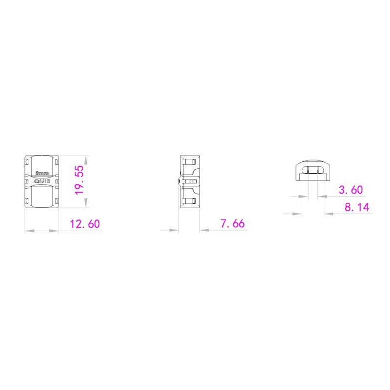 EUROLITE LED Strip Connector 2Pin 8mm - 3