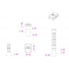 EUROLITE LED Strip Connector 4Pin 10mm - 3 EUROLITE LED Strip Connector 4Pin 10mm - 3