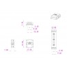EUROLITE LED Strip Connector 5Pin 12mm - 3