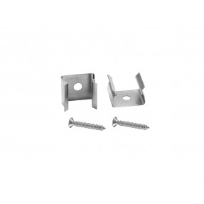 EUROLITE Mounting for Tubings 10x10mm Set 2x with screws - 1