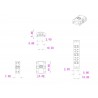 EUROLITE LED Strip Connector 3Pin 10mm - 3 EUROLITE LED Strip Connector 3Pin 10mm - 3