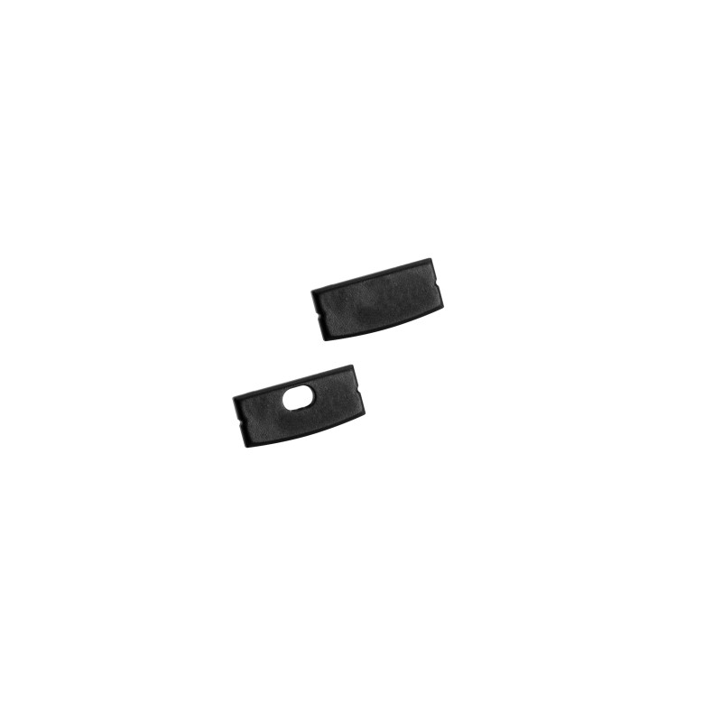 EUROLITE End Caps for U-Profil 20mm black - 1