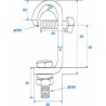 EUROLITE TH-16 Theatre Clamp silver - 2 EUROLITE TH-16 Theatre Clamp silver - 2