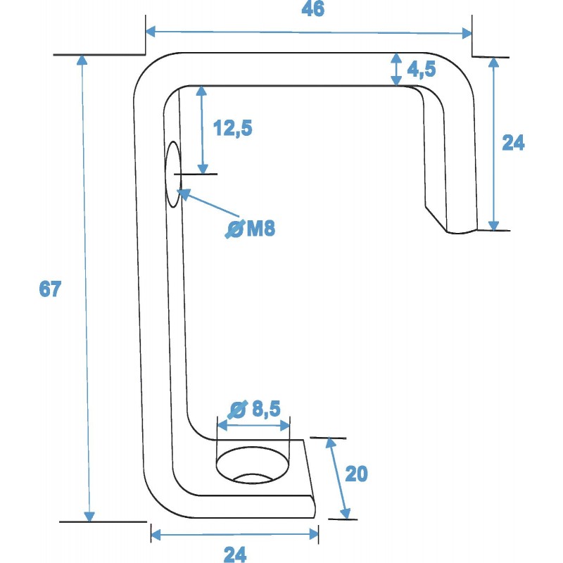EUROLITE TH-25 Theatre Clamp silver - 2 EUROLITE TH-25 Theatre Clamp silver - 2