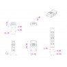 EUROLITE LED Strip flexible Connector 3Pin 10mm - 4