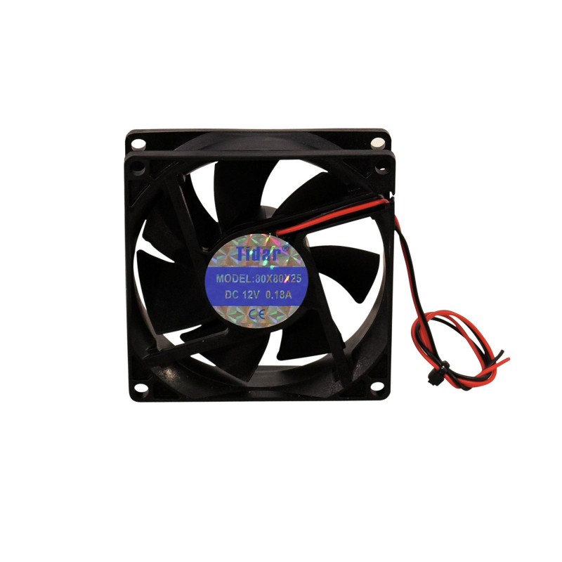 EUROLITE BF-12 Axial Fan 12V 80x80x25mm 45mł/h - 3 EUROLITE BF-12 Axial Fan 12V 80x80x25mm 45mł/h - 3