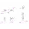 EUROLITE LED Strip flexible Connector 4Pin 10mm - 4