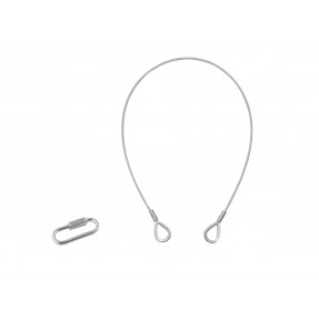 EUROLITE Safety Bond B 3x600mm up to 5kg silver - 1