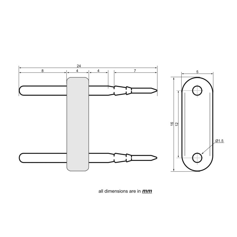 EUROLITE LED Neon Flex 230V Slim flexible Connector - 5 EUROLITE LED Neon Flex 230V Slim flexible Connector - 5