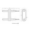 EUROLITE LED Neon Flex 230V Slim flexible Connector - 5 EUROLITE LED Neon Flex 230V Slim flexible Connector - 5