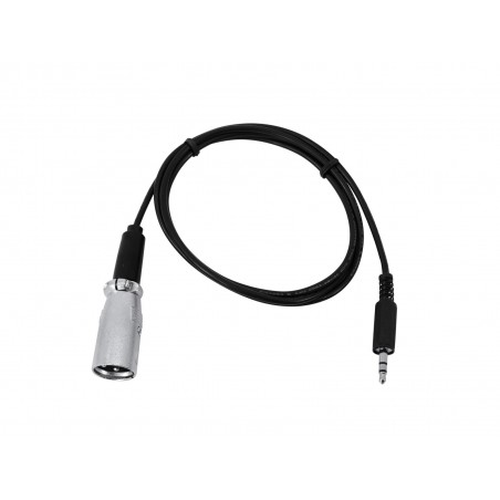 EUROLITE DMX-Adapter IN Jack 3,5/XLR 1m - 1