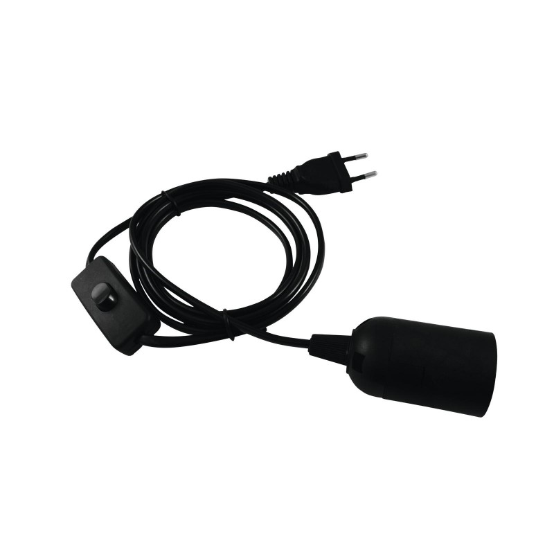 EUROLITE E-27 Socket Power Cable, Plug, Switch - 2