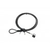 EUROLITE KG-180S Cable Lock Anti-theft Protection with Key - 1