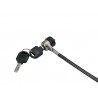 EUROLITE KG-180S Cable Lock Anti-theft Protection with Key - 2