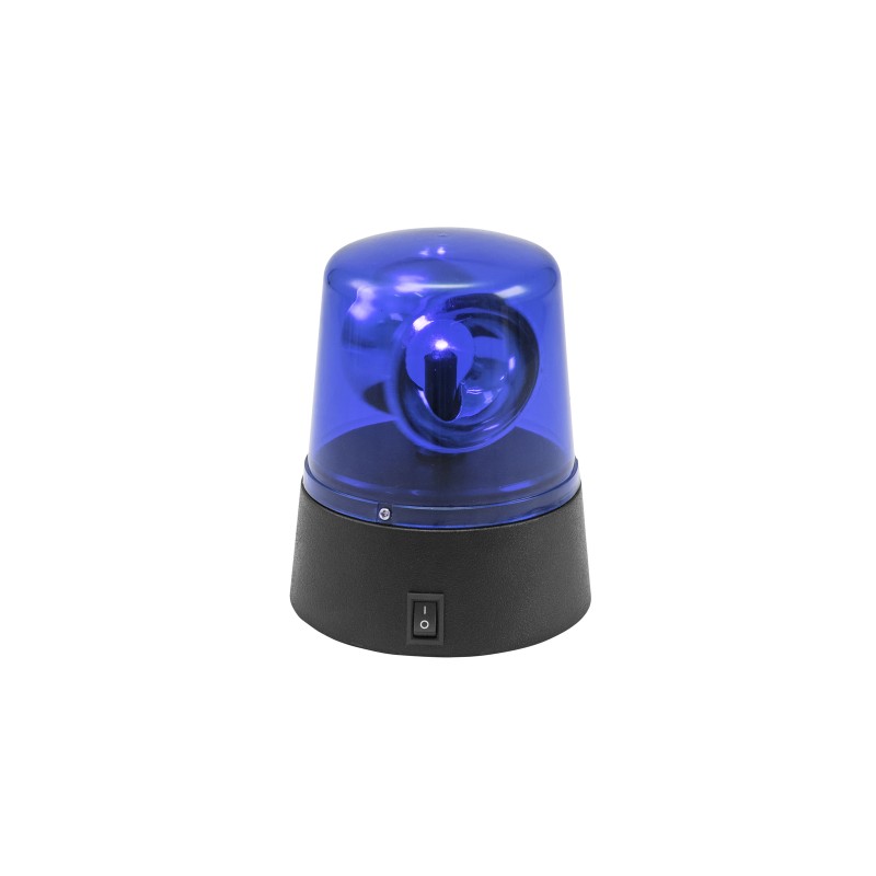 EUROLITE LED Mini Police Beacon blue USB/Battery - 1 EUROLITE LED Mini Police Beacon blue USB/Battery - 1