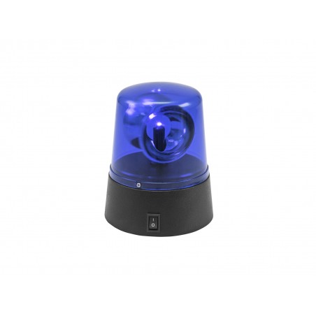 EUROLITE LED Mini Police Beacon blue USB/Battery - 1