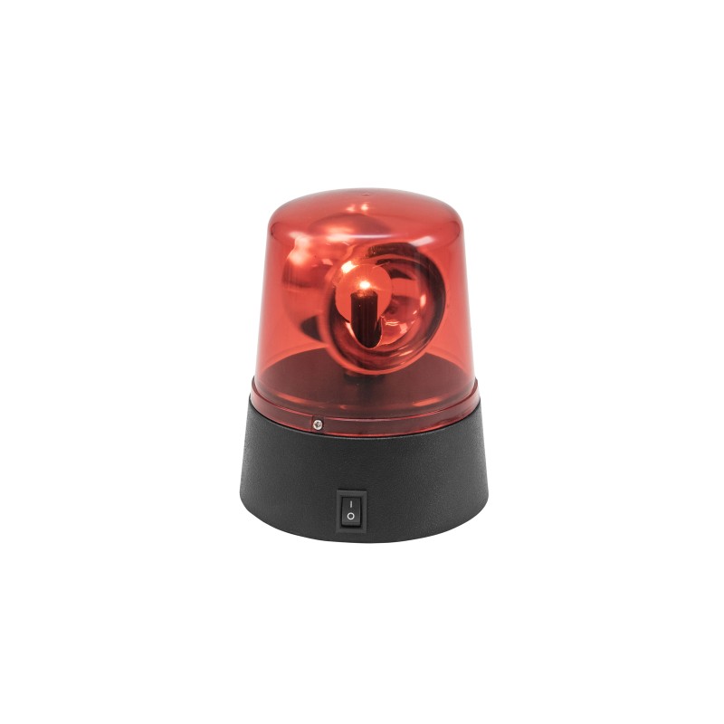 EUROLITE LED Mini Police Beacon red USB/Battery - 1 EUROLITE LED Mini Police Beacon red USB/Battery - 1