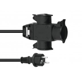 EUROLITE Extension 3x1.5 1m 3-fold - 1