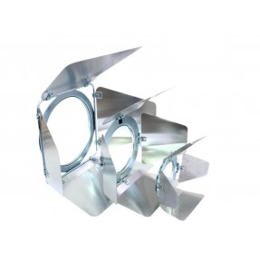 EUROLITE Barndoors PAR-38 Spot sil - 1