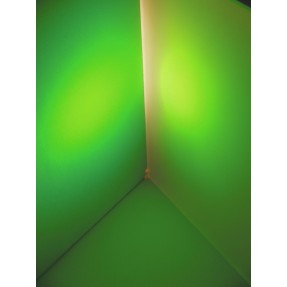 EUROLITE Dichro, green, frosted, 165x132mm - 1