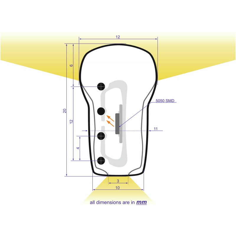 EUROLITE LED Neon Flex 230V Slim RGB 100cm - 5 EUROLITE LED Neon Flex 230V Slim RGB 100cm - 5