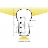 EUROLITE LED Neon Flex 230V Slim RGB 100cm - 5 EUROLITE LED Neon Flex 230V Slim RGB 100cm - 5