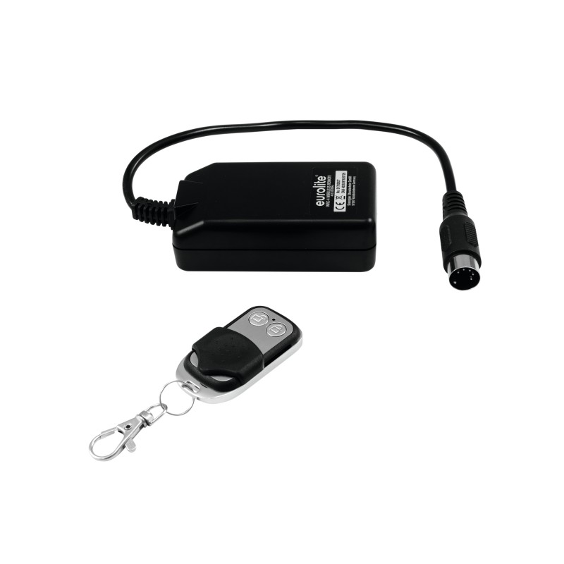 EUROLITE WRC-4 Wireless Remote Control with Receiver - 1 EUROLITE WRC-4 Wireless Remote Control with Receiver - 1