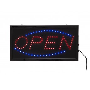 EUROLITE LED Sign OPEN classic - 1
