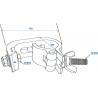 EUROLITE TH-200S Theatre Clamp black TÜV - 2 EUROLITE TH-200S Theatre Clamp black TÜV - 2