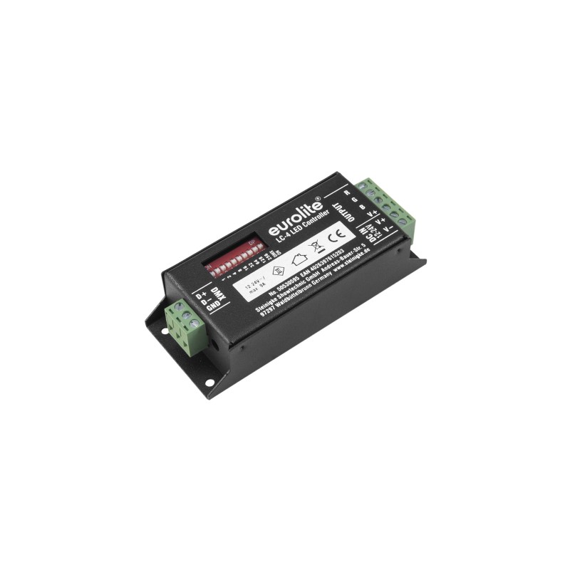 EUROLITE LC-4 LED Strip RGB DMX Controller - 1