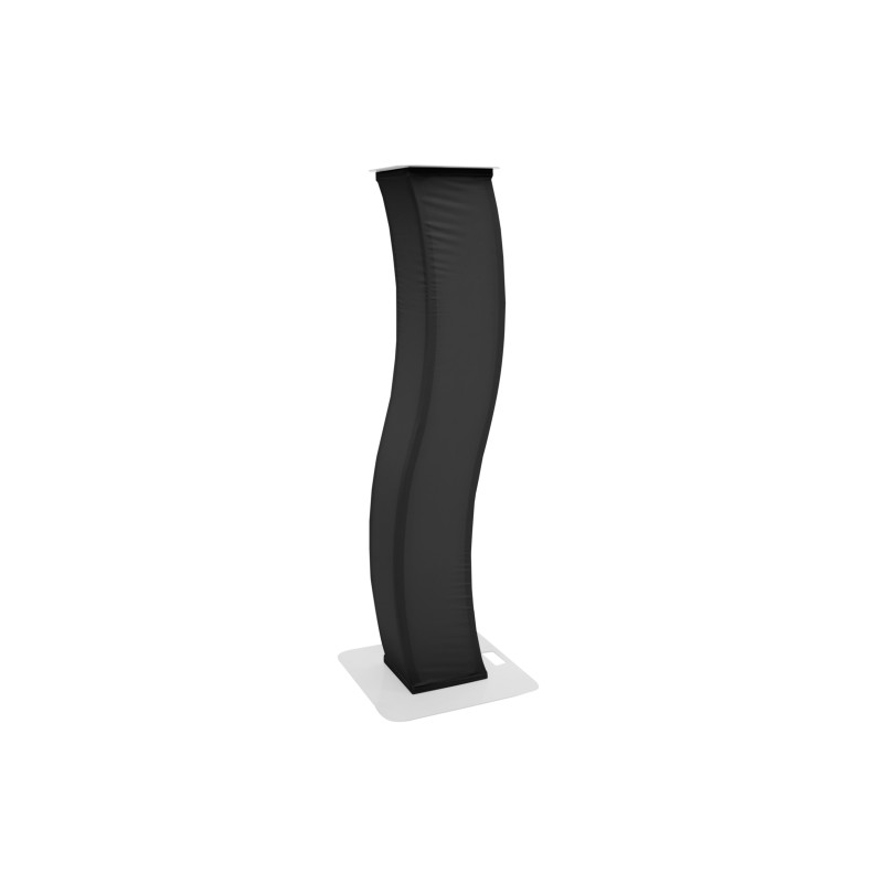 EUROLITE Spare Cover for Stage Stand Set curved black - 2 EUROLITE Spare Cover for Stage Stand Set curved black - 2