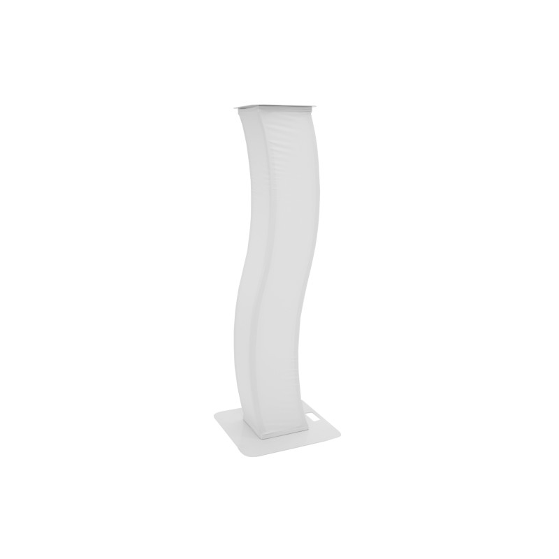 EUROLITE Spare Cover for Stage Stand Set curved white - 2 EUROLITE Spare Cover for Stage Stand Set curved white - 2