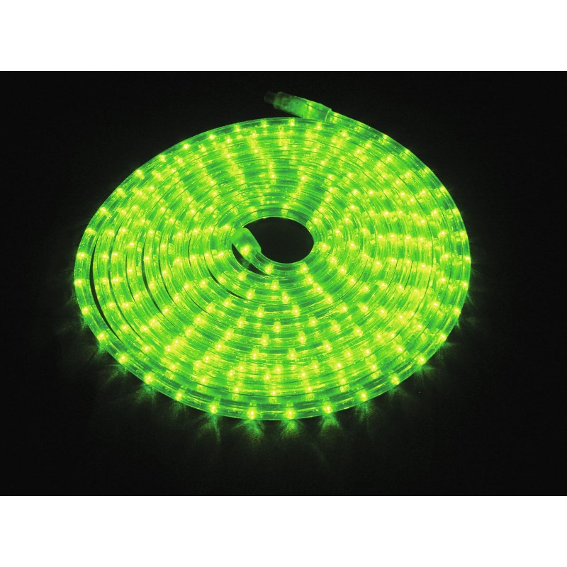 EUROLITE RUBBERLIGHT LED RL1-230V green 9m - 2