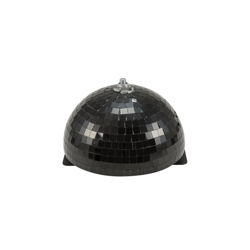 EUROLITE Half Mirror Ball 20cm black motorized - 1 EUROLITE Half Mirror Ball 20cm black motorized - 1