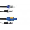 EUROLITE Combi Cable DMX P-Con/3 pin XLR 3m - 1 EUROLITE Combi Cable DMX P-Con/3 pin XLR 3m - 1