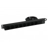 EUROLITE Distributor R19-8 1U bk 2.7m - 1