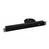 EUROLITE Distributor R19-8 1U bk 2.7m - 3