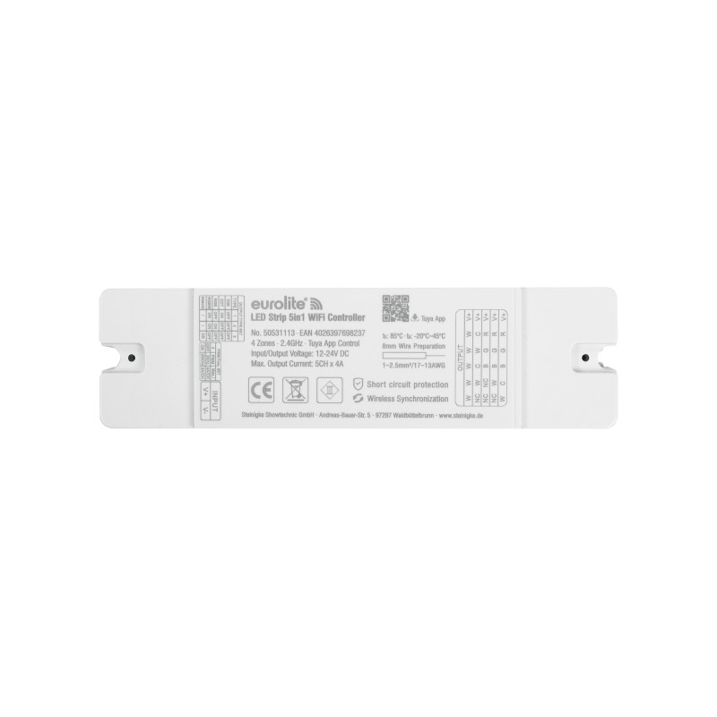 EUROLITE LED Strip 5in1 WiFi Controller - 3